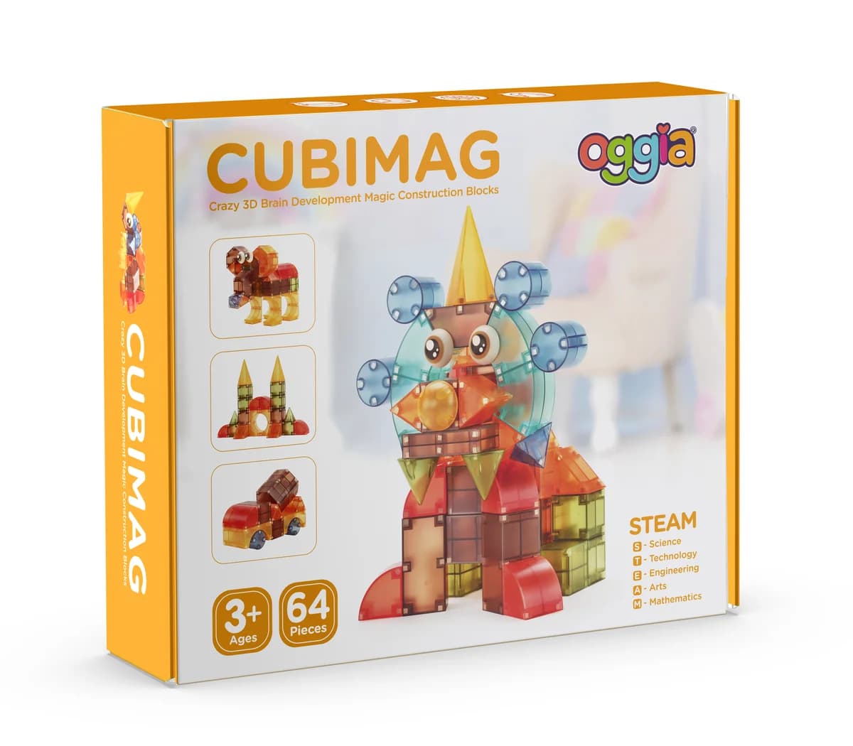 Cubimag 64 Parça Manyetik Küpler — görsel 2
