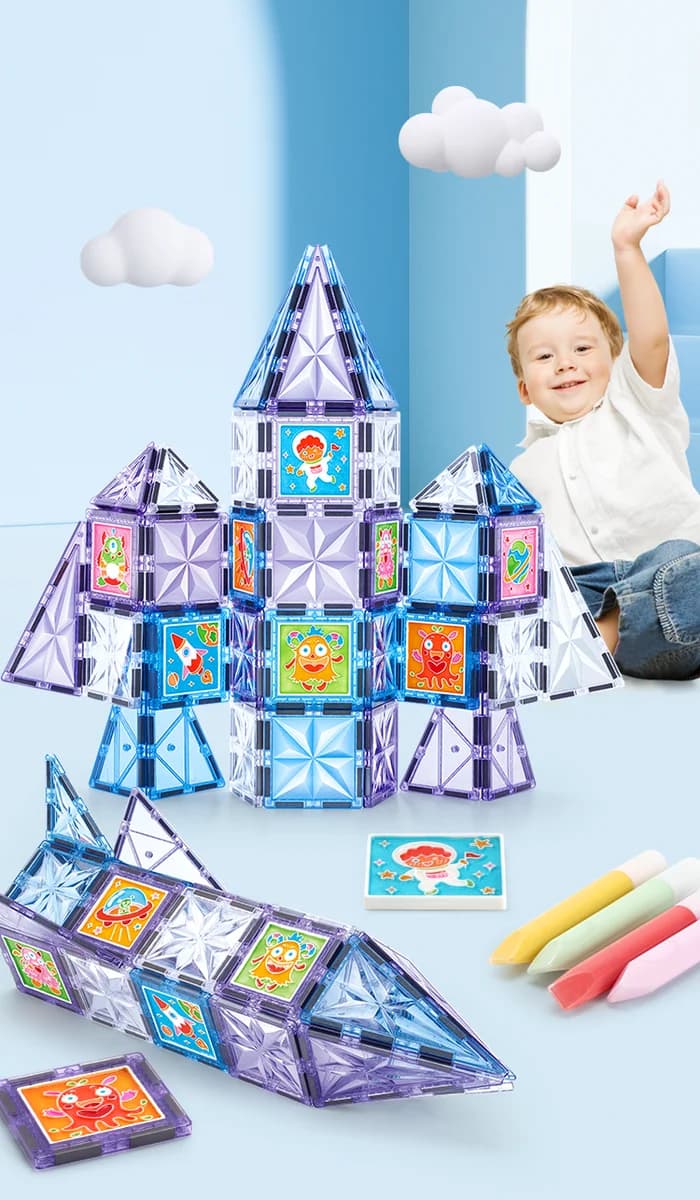 Magnepaint 58 Parça Manyetik Set