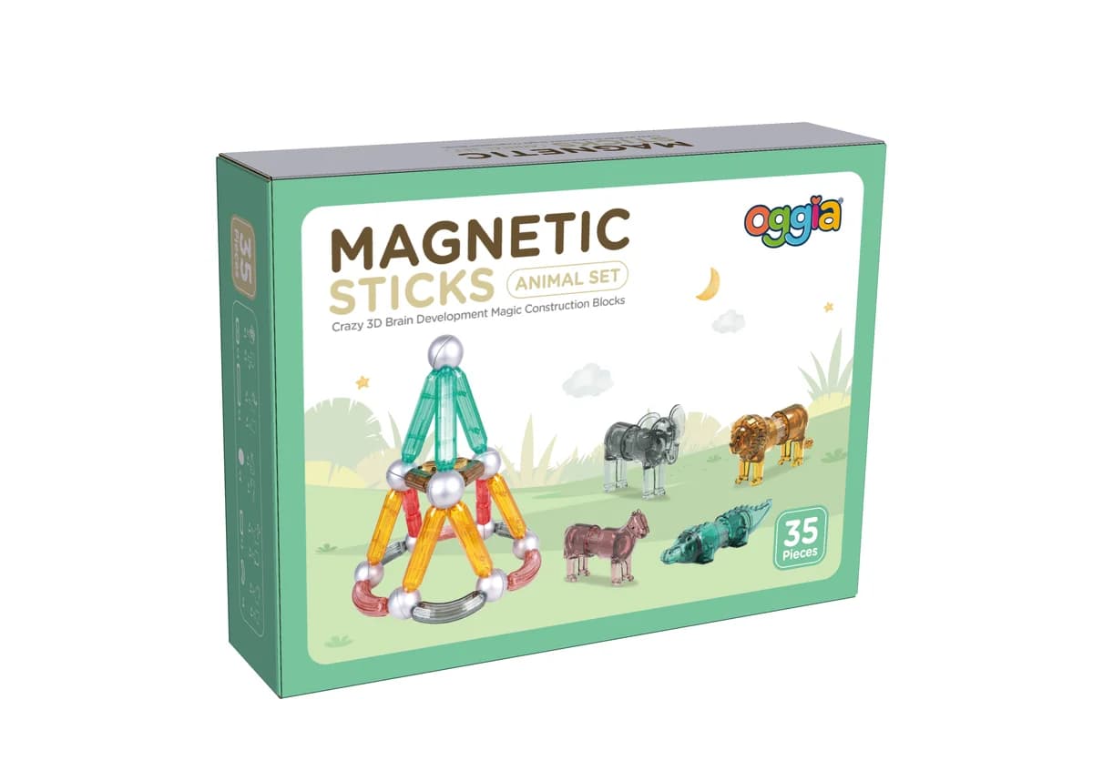 Magnetic Sticks 35 Parça Manyetik Çubuklar