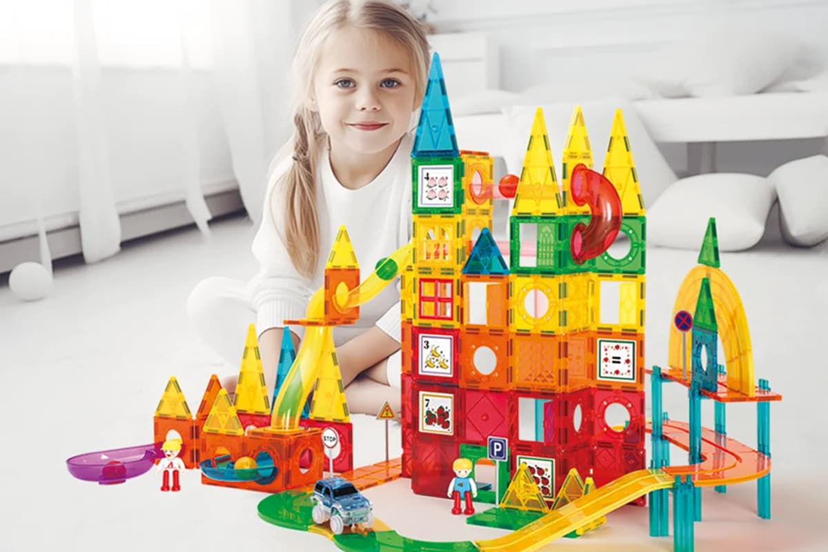 Magnetic Tiles 200 Parça Manyetik Set
