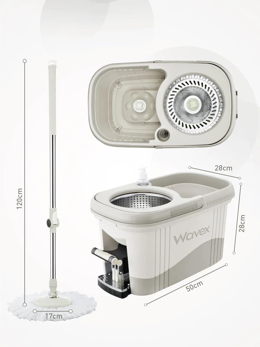 wavex Turbo Pedallı Mop Seti — görsel 4